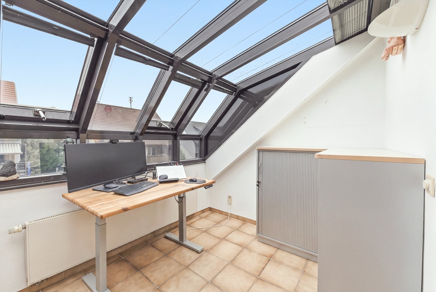 Arbeiten unter Glas